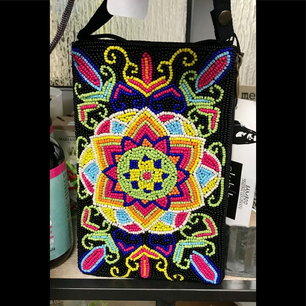 Mandala Beaded Bag